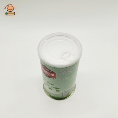 composite paper can cardboard round tea box cardboard canister custom printed cardboard tube