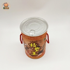 High Quality Custom Food Paper Tube Jar Packaging For Flower Valentine Art Packaging