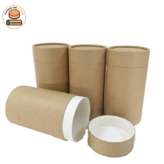 push up paper tube canister packaging for cotton swabs clothes art collection packaging