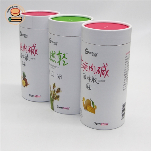 custom printed biodegradable food deodorant push up kraft paper tube packaging incense jars