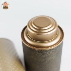 100%Recycle Chinese Style Paper Tube Bottle Packaging For Kungfu Tea Black Tea Beauty-slimming tea Fruit tea Packaging