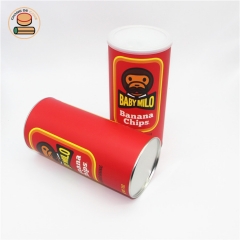 Factory supply nut packaging empty can for Peanuts/cashew nuts/walnuts/raisins paper tube