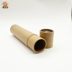 custom elegant push up paper tube bottle packaging for printings art collection map packaging