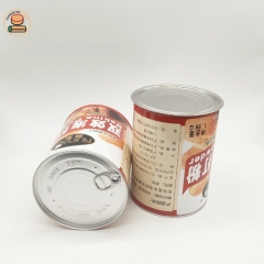 high grade custom airtight food paper tube jar packaging for dries fruit and vegetable beef pork fish packaging
