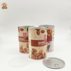 Eco Friendly Recyclable Biodegradable Cardboard Round Boxes Packaging Cans Kraft Paper Tube