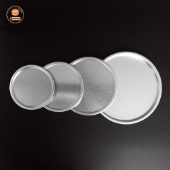 ID99mm 401# Tin cover tin lids tinplate lids Iron Round Can Cover for paper tube