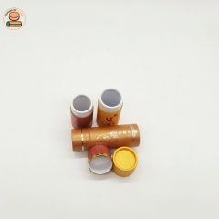 Custom Fancy Printing Lipstick Rouge Lip Gloss Essential Oil Cosmetics Cardboard Paper Tube Canister Packaging