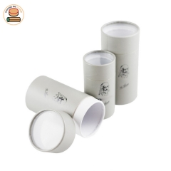 factory direct supply resealable top lid paper tube boxes packaging for candle aromatherapy essential oil packaging