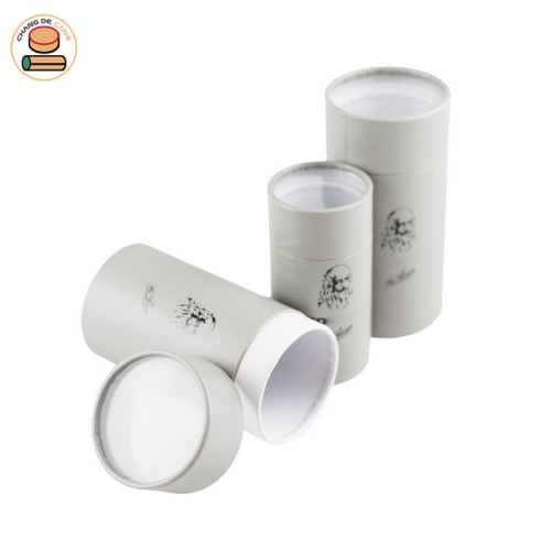 factory direct supply resealable top lid paper tube boxes packaging for candle aromatherapy essential oil packaging