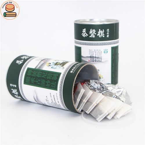 eco friendly cardboard cylinder package round food grade powder loose container packaging box paper tube