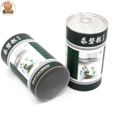 eco friendly cardboard cylinder package round food grade powder loose container packaging box paper tube