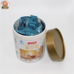 Food Grade Double Layers Paper Tube Protein Powder Milk Matcha Chocolate CoCoa Packaging Health food granule