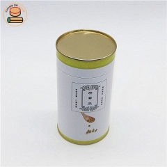 Custom stay fresh without refrigeration food paper tube boxes packaging for Black tea Strawberry Nata Fig Raisin packaging