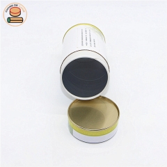 Custom stay fresh without refrigeration food paper tube boxes packaging for Black tea Strawberry Nata Fig Raisin packaging