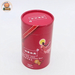 food paper tube boxes packaging for cookies candy wedding gift flower health food packaging