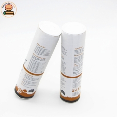Hot-selling salt and pepper shaker plastic lid paper tube