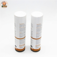 Hot-selling salt and pepper shaker plastic lid paper tube