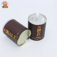 Cheap Factory Custom wholesale biodegradable paper tube tea cacao powder paper tube packaging for Pu'er tea Vanilla tea