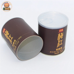 Cheap Factory Custom wholesale biodegradable paper tube tea cacao powder paper tube packaging for Pu'er tea Vanilla tea
