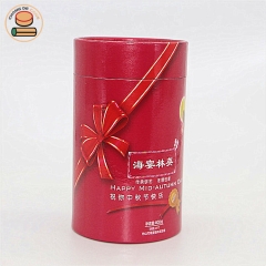 food paper tube boxes packaging for cookies candy wedding gift flower health food packaging