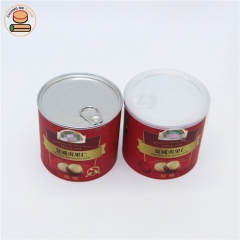 Best selling moisture anti food paper tube boxes packaging for nut dry fruit and vegetable cookies snack packaging