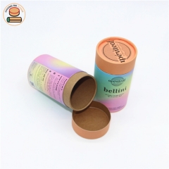 Factory Custom printing paper tube for perfume bottle wine bottle gift handicraft packaging can