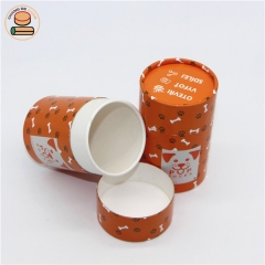 Cheap Factory Custom double layers paper tube Packaging for socks gift biodegradable