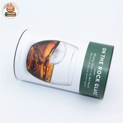 High quality kraft paper wine bottle canister paper tube