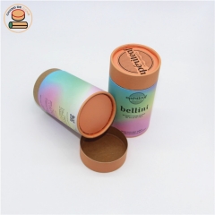 Factory Custom printing paper tube for perfume bottle wine bottle gift handicraft packaging can