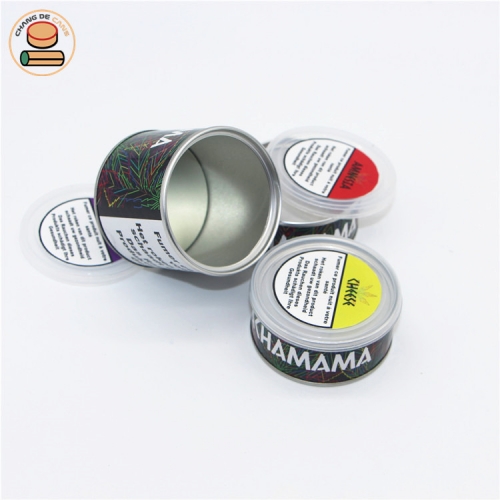100% biodegradable material custom small foods paper cans for pet food candy spice salt chocolate dry meat packaging