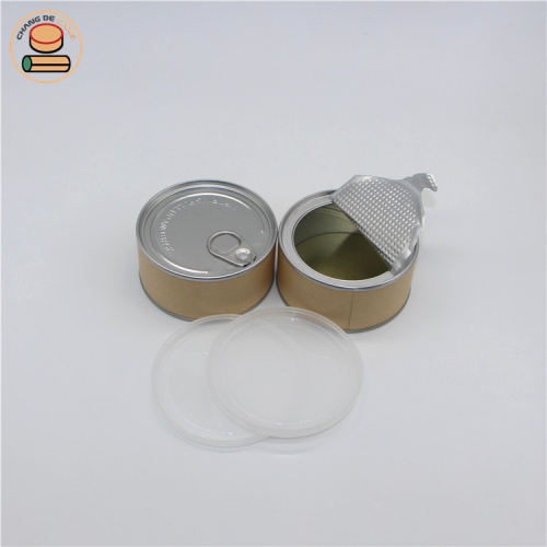 Food grade paper tube Airtight packaging cylinder packaging tube for honey butter chips Milk powder coffee cylinder packaging