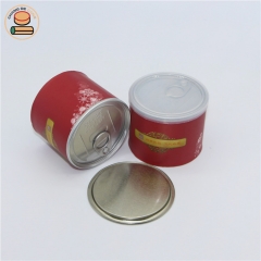 Food grade paper tube coffee packaging canister cylinder packaging tube for tea