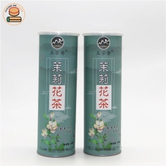 Wholesale Customized Airtight Popcorn nuts snacks Jasmine Tea Paper Box Tube