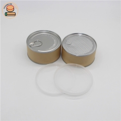 Food grade paper tube Airtight packaging cylinder packaging tube for honey butter chips Milk powder coffee cylinder packaging