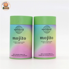 High quality 100%biodegradable material perfume deodorant face cream cardboard paper cans packaging