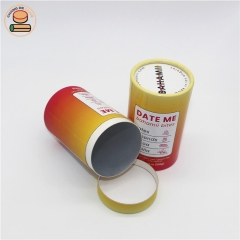 High Quality Double Layer Paper Tube Packaging For Food Solid beverage Flower Tea Grain Meal Substitute T-shirt Packaging