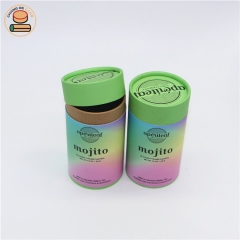 High quality 100%biodegradable material perfume deodorant face cream cardboard paper cans packaging
