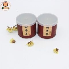 Mini 100% Biodegradable material empty paper cans Food & Tea & Coffee & Spice cardboard paper tube cans packaging