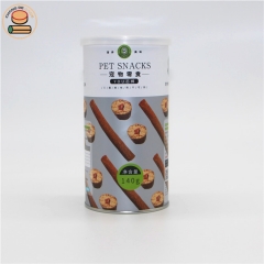 High Quality Factory nuts snacks potato chips crisp pet snacks packaging biodegradable paper tube food packing box