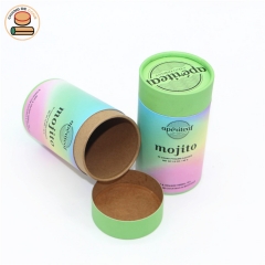 2020 hot sale Custom printing paper tube Packaging for perfume bottle gift