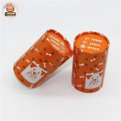 custom packaging paper tube cylindrical packaging box with Powdered sugar cardboard cylinders