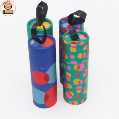 Supply new style Cardboard Paper Tube T-shirt Gift Packaging Box