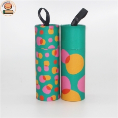 Supply new style Cardboard Paper Tube T-shirt Gift Packaging Box