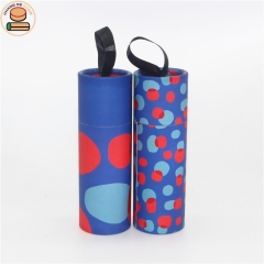 Supply new style Cardboard Paper Tube T-shirt Gift Packaging Box
