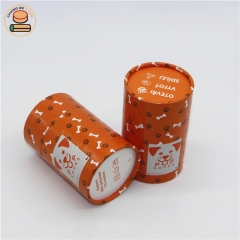 custom packaging paper tube cylindrical packaging box with Powdered sugar cardboard cylinders