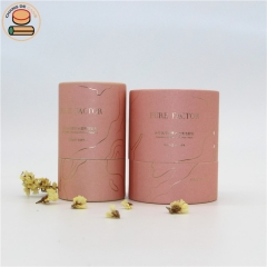 composite cardboard paper cans packaging tubes for Cosmetic bottle essential oil bottle