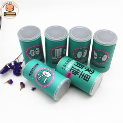 High quality composite Cylindrical paper tube food powder seasoning rice snacks packaging