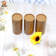 High quality custom size tea & food & powder cardboard round paper tube packaging