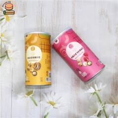 Biodegradable material food grade kraft paper jar blind box clothes & underwear cylinder cardboard paper tube packaging