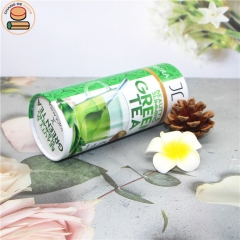 Recycled material paper tube black tea match flower and fruit tea health product cardboard paper boxes packaging